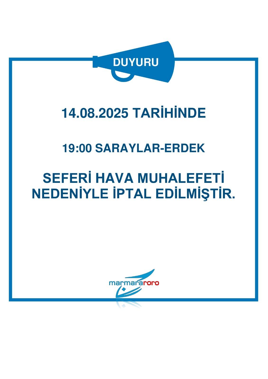 marmara roro seferler 